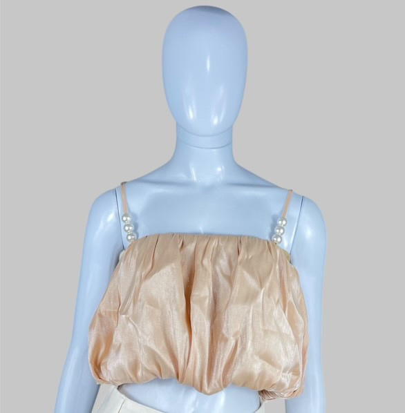 Blusa brilhosa TAM P