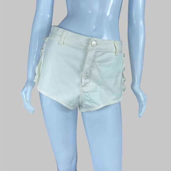 Short off white tam 38