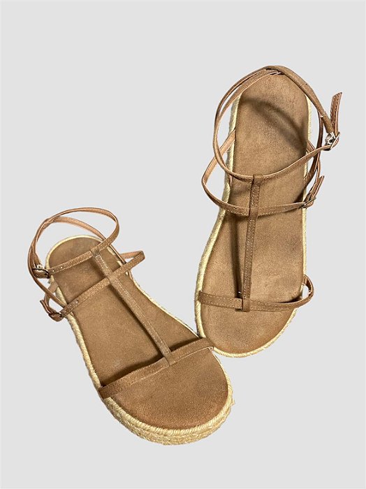 Sandália marrom TAM 38