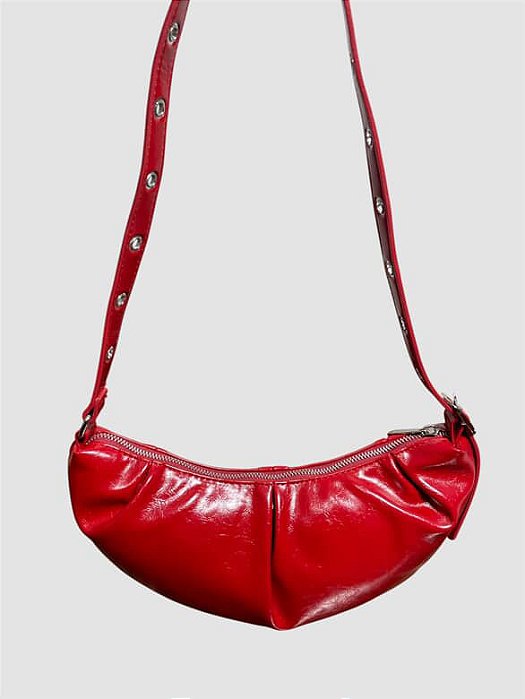 Bolsa de mão vermelha