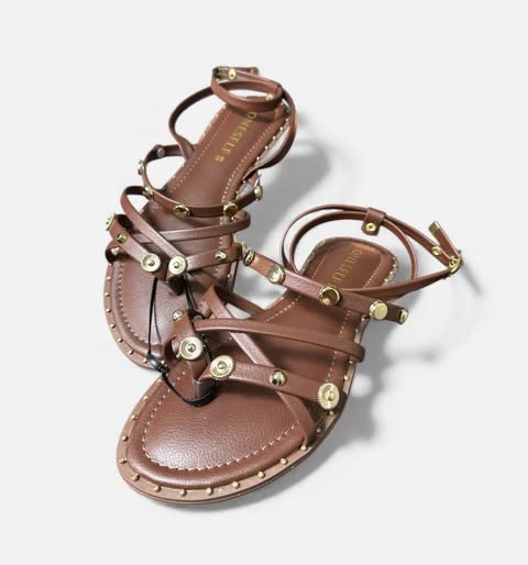 rasteira marrom TAM 38