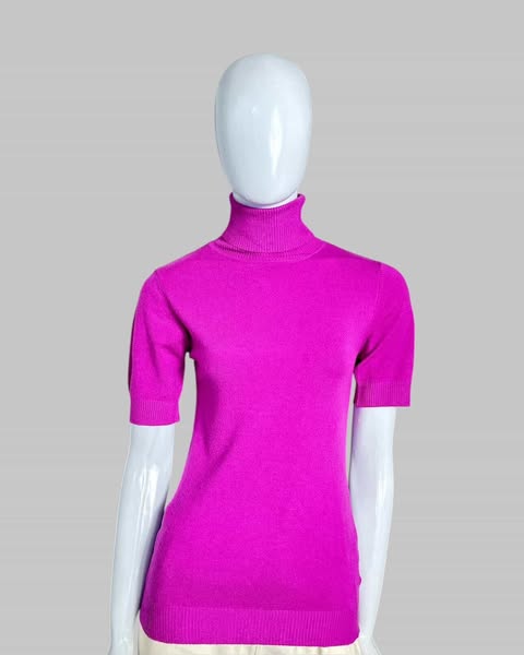 NOVO - Blusa Tricô Gola - Sandra