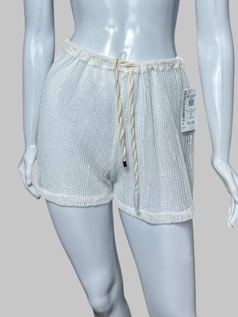 SHORT BRANCO TAM P