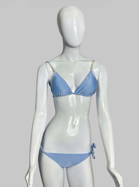 BIQUINI AZUL CLARO TAM P CÓD. 042