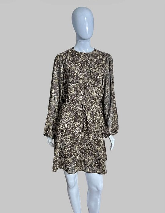 VESTIDO ESTAMPADO TAM P CÓD. 161