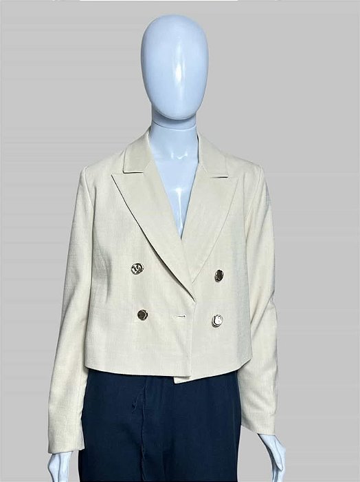 BLAZER AMARELO CLARO TAM P