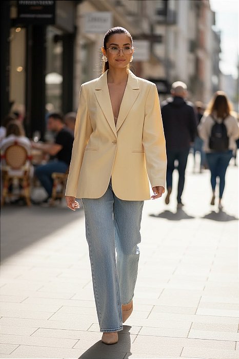 BLAZER BEGE M CÓD.390