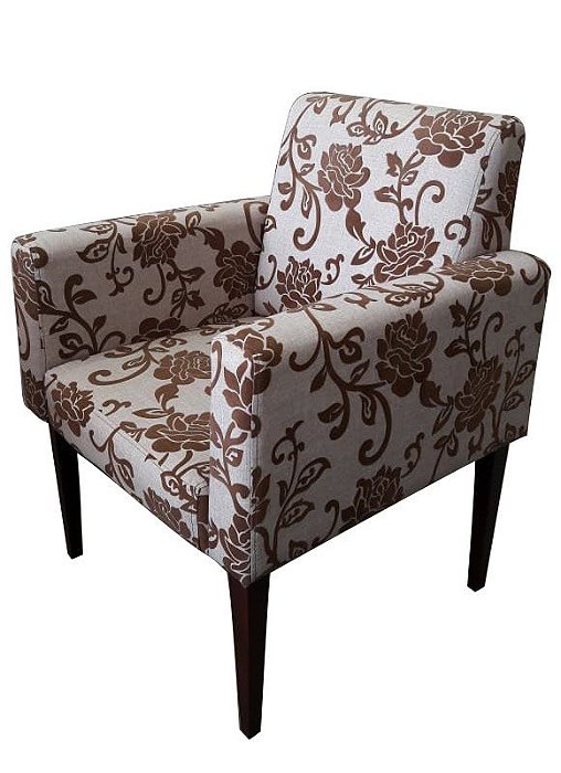 Poltrona Laura - TECIDO ESTAMPADO