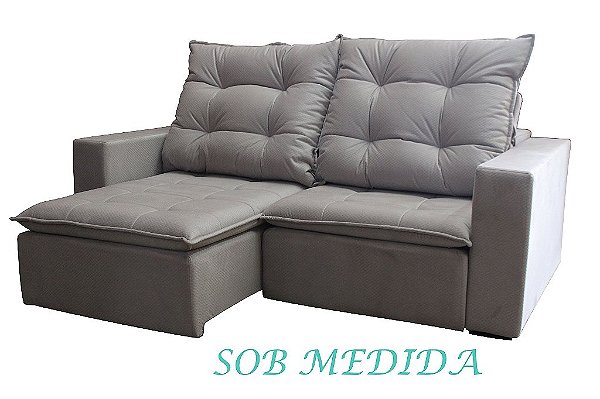 SOB MEDIDA - Sofá Retrátil e Reclinável Sophia