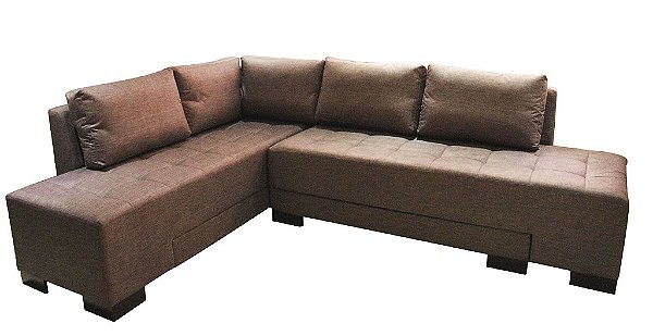 Sofá-Cama de Canto Sara 2,70m x 2,00m