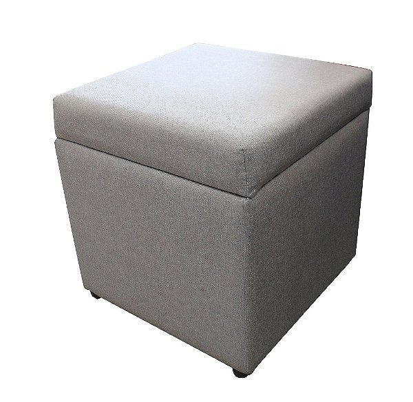 Puff Baú 45cm x 45cm - TECIDO ESTAMPADO