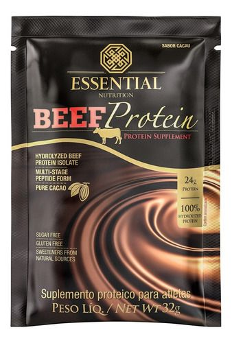 SACHE BEEF CACAO WHEY 30GR ESSENTIAL