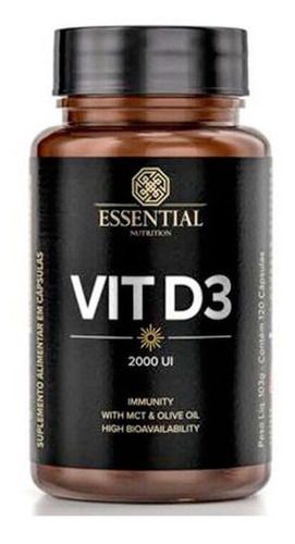 VIT D3 2000UI 120CAPS - ESSENTIAL