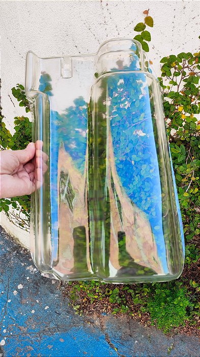 Telha Romana 19 / Faulim Transparente Medida 38x21,5 cm Thermo