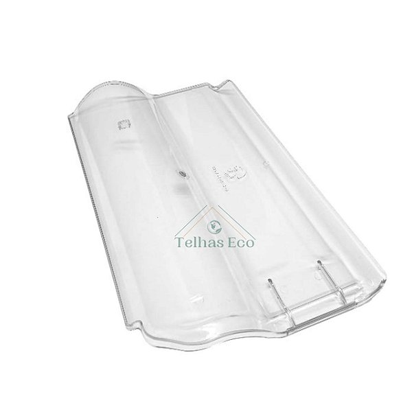 Kit 20 Telhas Transparente Americana Super Nova Compativel (Perkus) Medida 43x26 cm Injetada