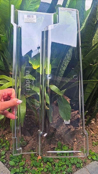 Kit 20 Telha Transparente Plan Mineira Casal Medida 46,5 x22 cm Injetada