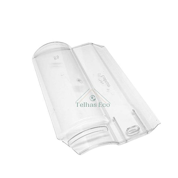 Kit 10 Telhas Transparente Americana New Injetada Medida 42 x 26,5cm