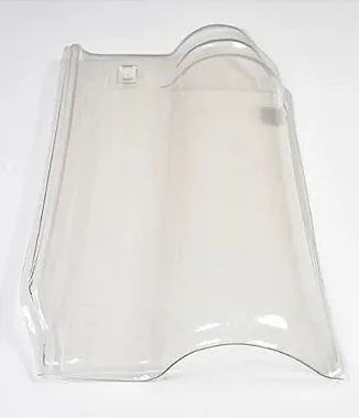 Kit 5 Telhas Portuguesa New Transparente Medidas  37x22 cm Thermo