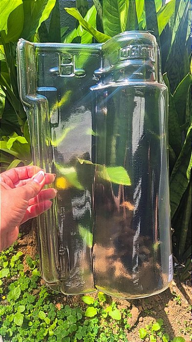Caixa 10 Telhas Portuguesa Thermo Transparente Plastico Pet 39x22CM