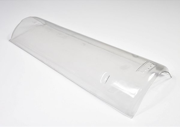 5 Telhas Paulistinha Universal / Caipira Transparente  Thermo Medida 54x20 cm