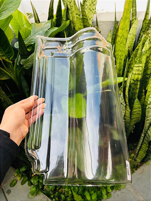 Telha I-13 Transparente Plastico (Pet) Medida 45 x 26 cm