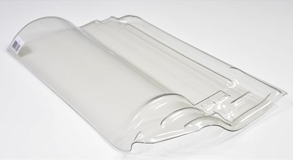 Caixa 10 Telhas I-13 Transparente Plastico (Pet) Medida 45 x 26 cm