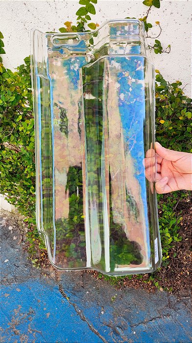 Kit 5 Telhas Romana Top Salinas Thermo Transparente Medida 46x23 cm