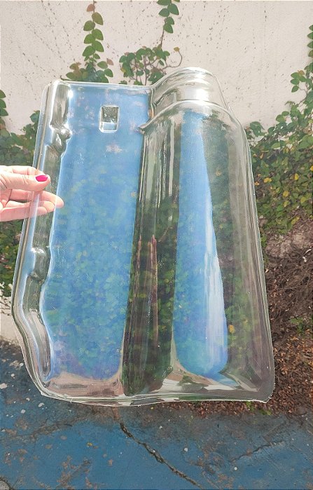 10 Telhas Americana Simonassi BA Transparente Plastico (Pet) Medida 45,6x27 cm