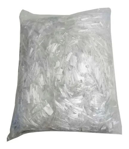 25kg Fibra De Vidro Picada Sedosa Para Concreto E Reboco - Não Trinca!!