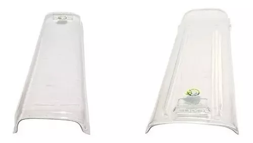 Kit Telhas Transparente Thermo 5 Plan Canal / 10 Plan Capa