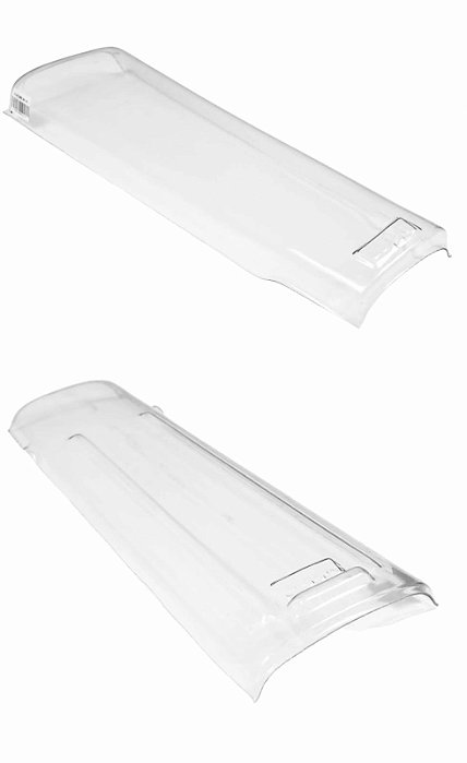 Kit 5 Plan Canal / 10 Plan Capa Telhas Transparente Thermo