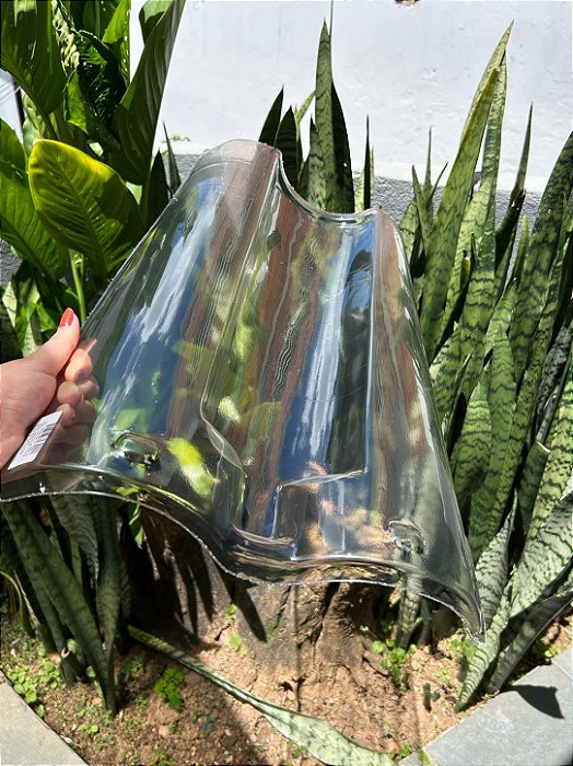 Telha Tripla Russa Transparente Medida 50x35 cm Thermo