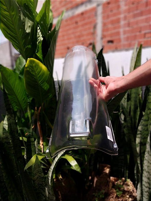 Telha Paulistinha Colonial Canal Thermo Plastico Medida 48x15x19 cm