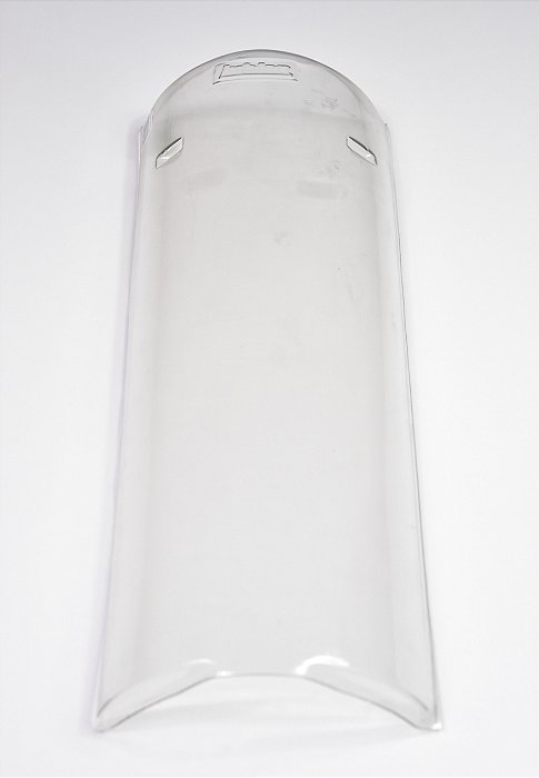 Telha Paulistinha Universal / Caipira Transparente  Thermo Medida 54x20 cm