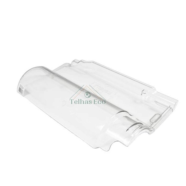 Kit 10 Telhas Transparente Portuguesa M15/Mundi/Barrobelo/Lopes Medidas 40x24 Injetada