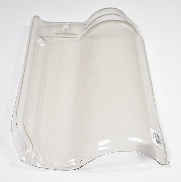 Telha Italiana / Italianinha Thermo Transparente Medida 43x25 cm