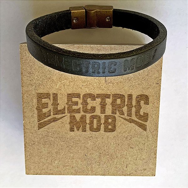 Pulseira couro Electric Mob by Vulcan