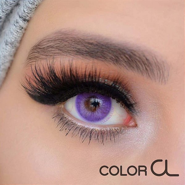 Lente de Contato Siesta Pearl Purple | COM E SEM GRAU