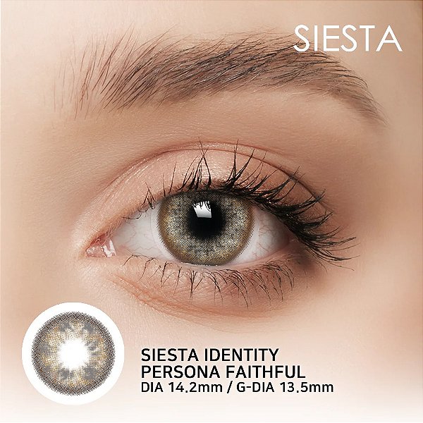 Lente de Contato Siesta Persona Faithful | COM E SEM GRAU