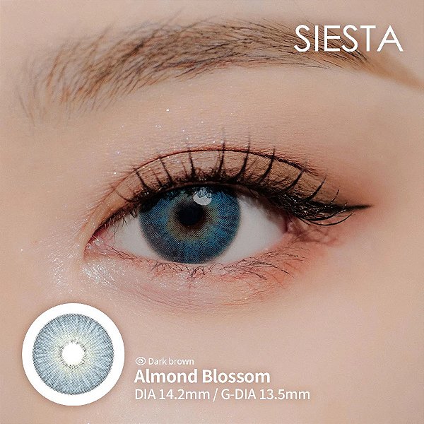Lente de Contato Siesta Ultra Moist Almond Blossom | COM E SEM GRAU