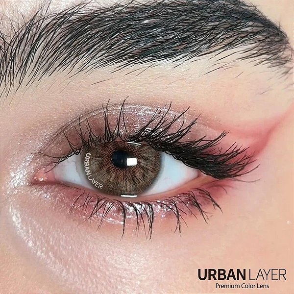 Lente de Contato Urban Layer Memphis Brown | COM OU SEM GRAU