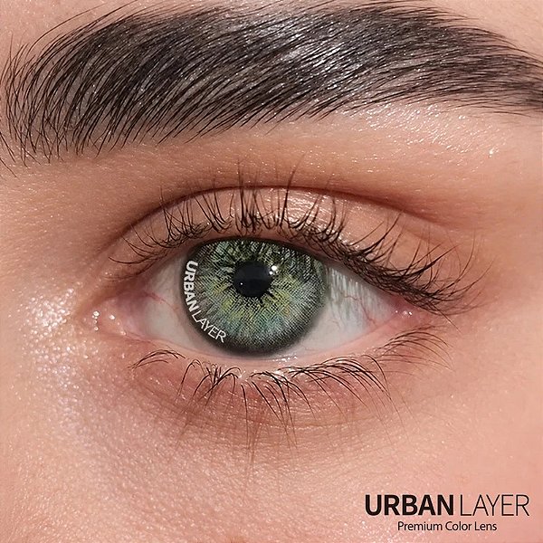 Lente de Contato Urban Layer Passion Green | BRILLIANT EYES