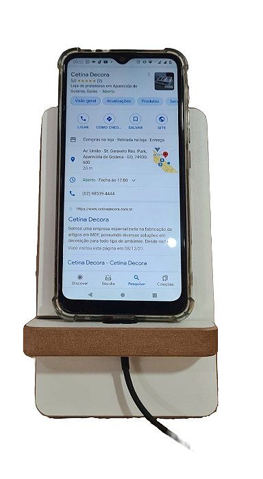 Suporte Para Celular, Tablet E KIndle Em MDF De 15mm