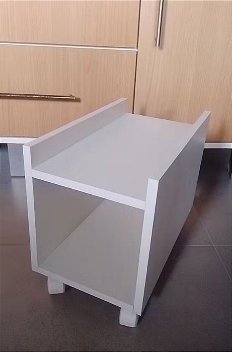 Suporte Para CPU Gabinete Setup e Estabilizador Nobreak Com Rodízios Escritório Home Office Gamer