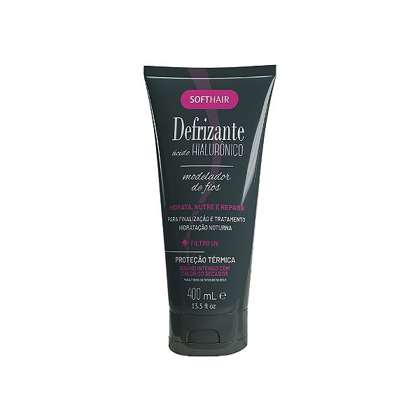 Defrizante Ácido Hialurônico Soft Hair 400ml