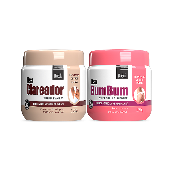 Kit Lisa Bumbum + Lisa Clareador