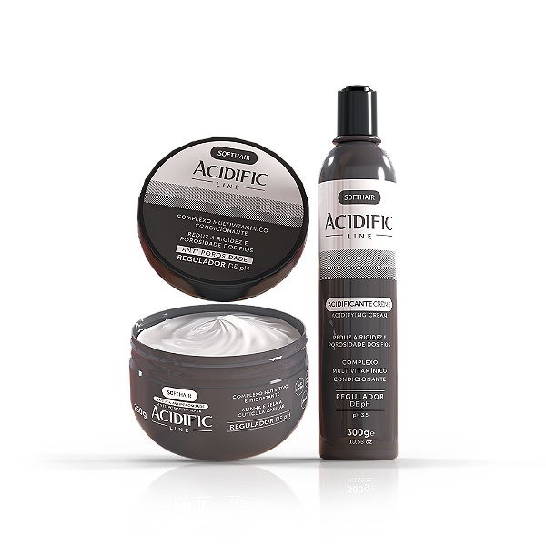 Kit Antiporosidade Acidific Line Soft Hair
