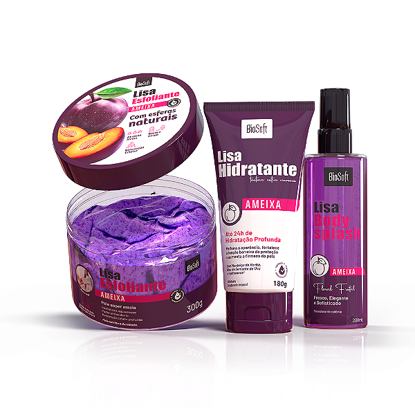 Kit Banho Premium Ameixa Bio Soft