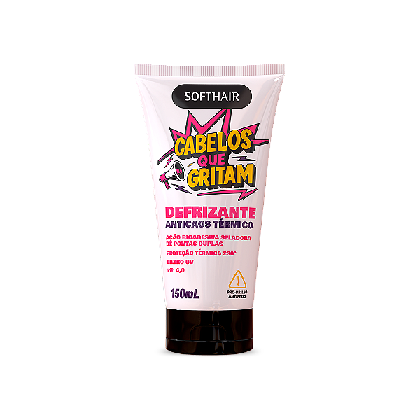Defrizante Cabelos que Gritam Soft Hair 150ml