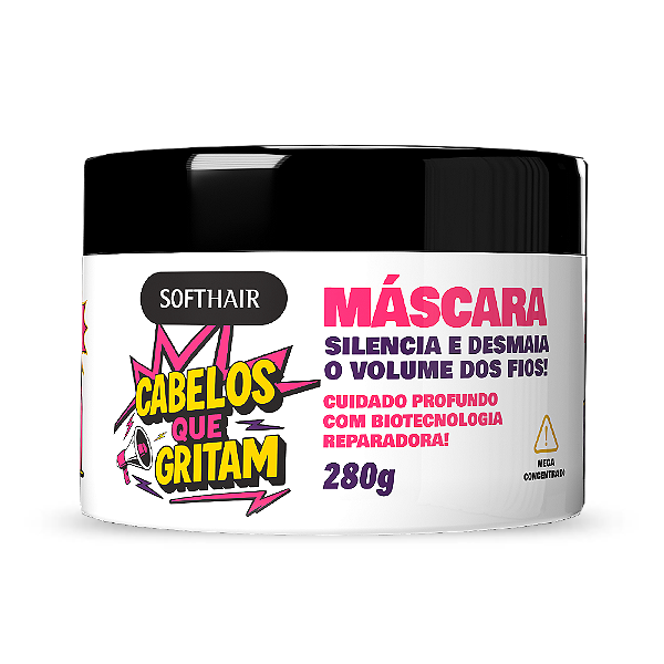 Máscara Cabelos que Gritam Soft Hair